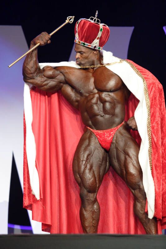 Ronnie Coleman and his training plan, diet and interview