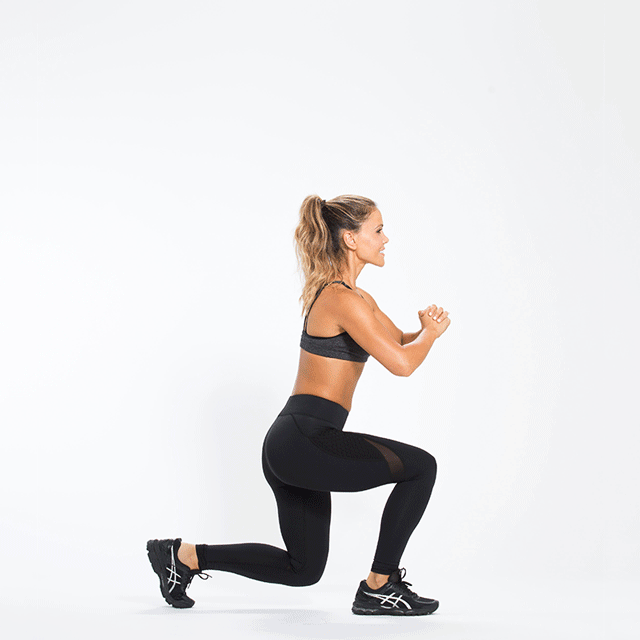 Lunges with jumps