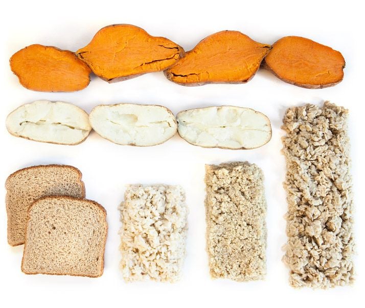 How do 50 g of carbohydrates look like?