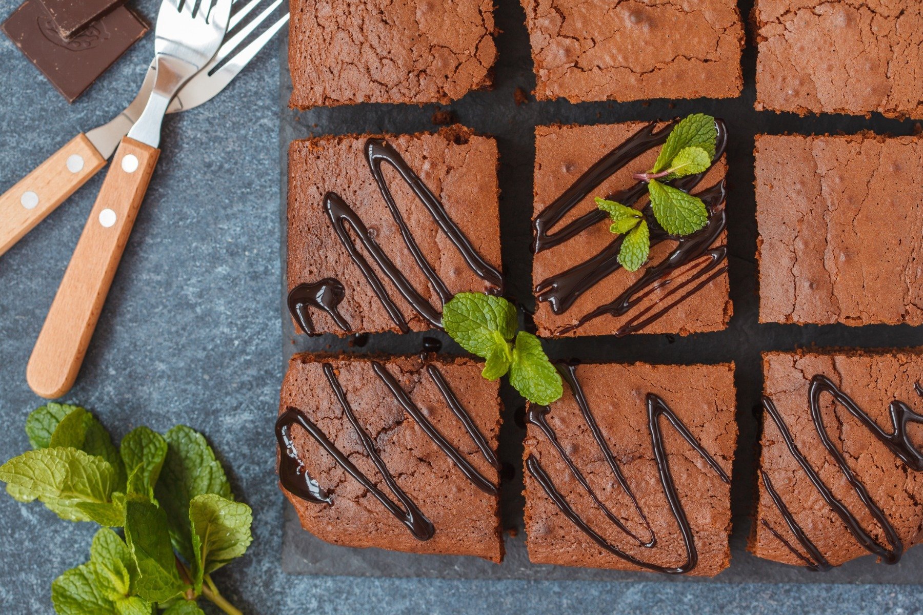 Brownies - протеиновый пирог из 4 ингредиентов
