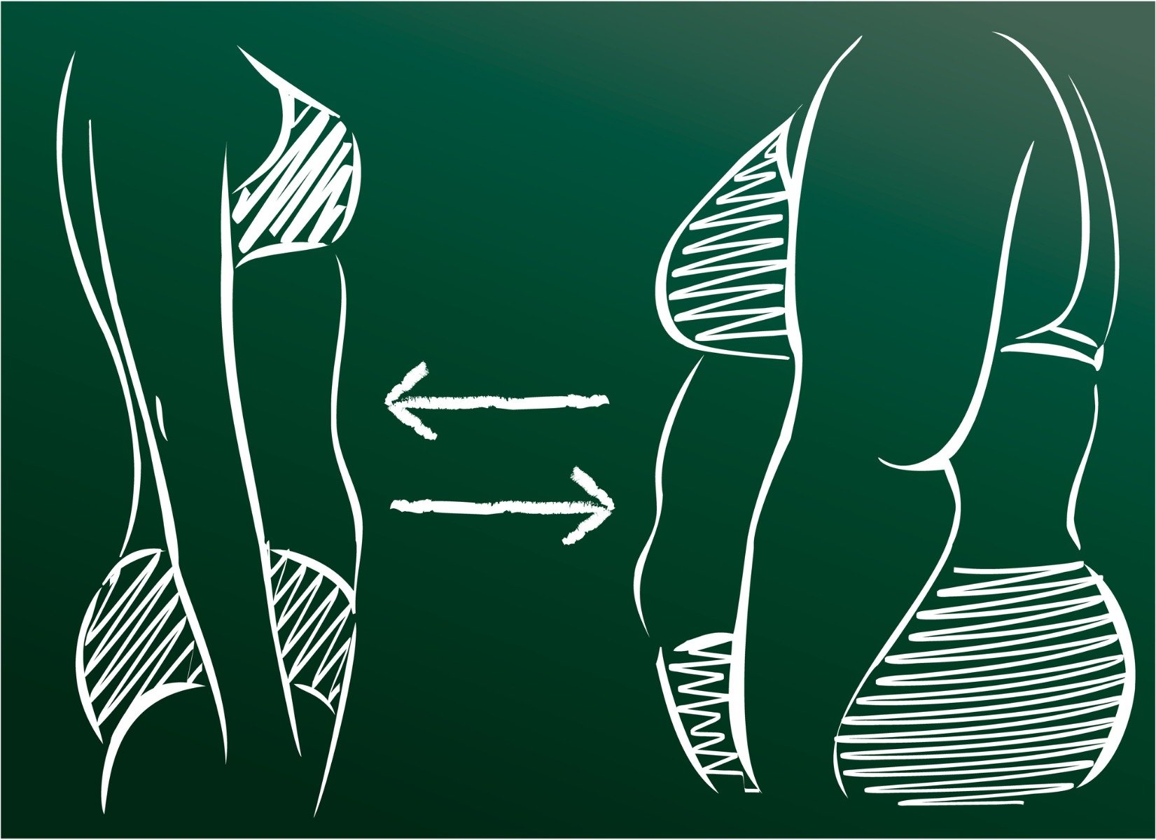 pierderea în greutate feminină înainte și după