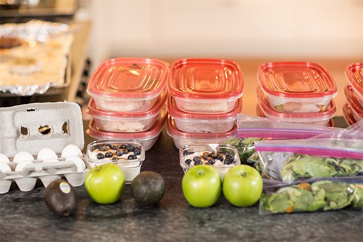5 rules for successful food preparation and portion control